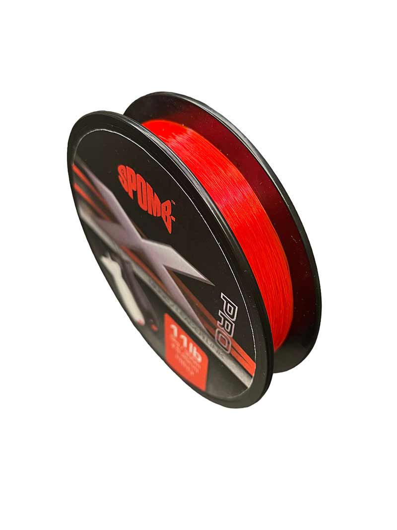 Монофіламентна ліска Spomb X Pro Mono 0.26mm/11lb x 300m RED - Зображення 2