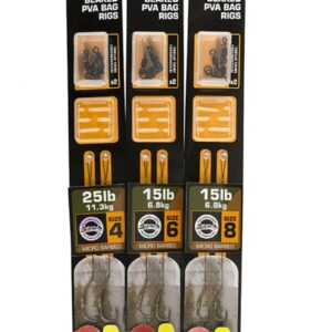 Fox Готовые поводки для ПВА мешков Edges Armapoint Wide gape PVA bag rigs