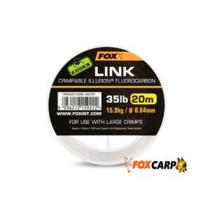 Повідковий флюрокарбоновий матеріал Fox Edges Link Illusion Fluorocarbon