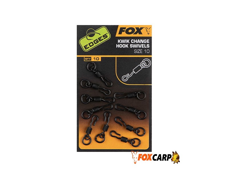 FOX Edges Kwik change hook swivels