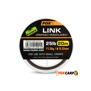 Монофільний повідковий матеріал Fox Edges Link Trans Khaki Mono