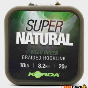 Korda Super Natural Sink Braid 18lb/8,2kg 20m Green