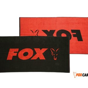 Рушник Fox beach towel Black / Orange