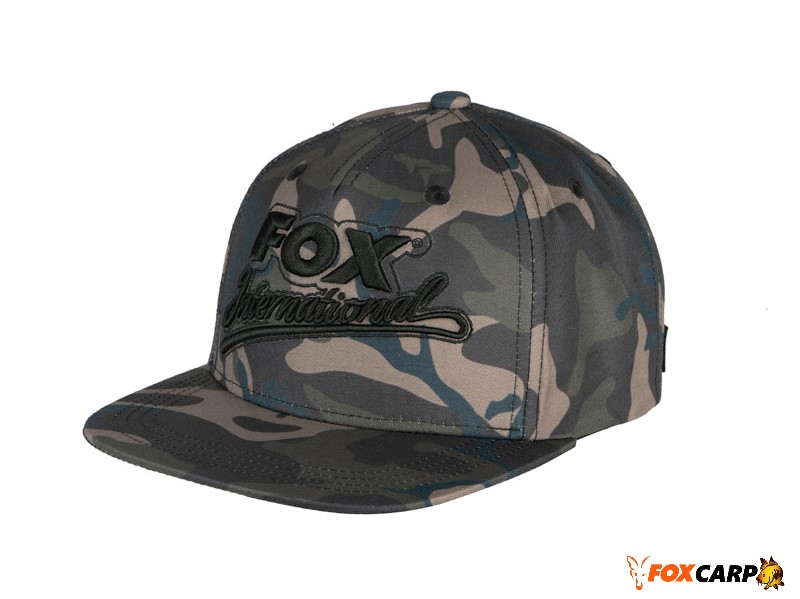 Fox Camo College Snap Back