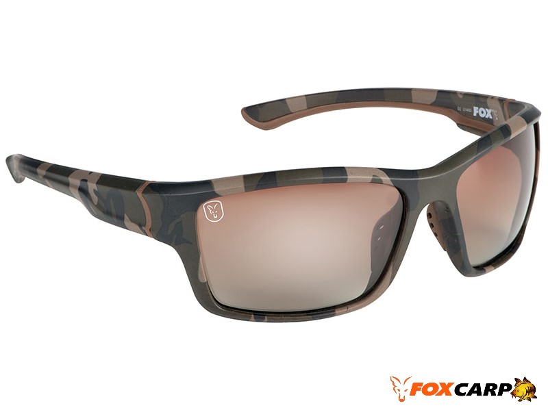 Поляризаційні окуляри Fox® Avius® Wraps - Camo Frame/Brown Gradient Lens
