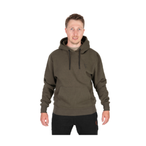 Толстовка Кенгуру Fox Collection Hoody Green & Black