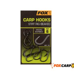 Гачки Fox Fox Carp Hooks Stiff Rig Beaked