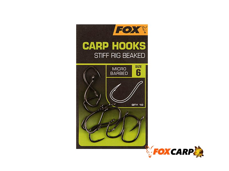 Гачки Fox Fox Carp Hooks Stiff Rig Beaked