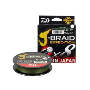 Шнур Daiwa J-Braid Exped.X8 300m D.Green 0,24mm
