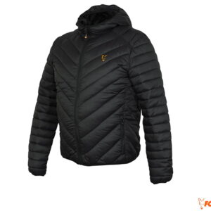 Fox Collection quilted Jacket Black / Orange