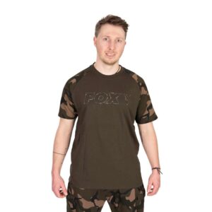 Футболка хакі Fox Khaki / Camo Outline T-Shirt