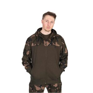 Толстовка Fox Lightweight Khaki / Camo Split Zip Hoody